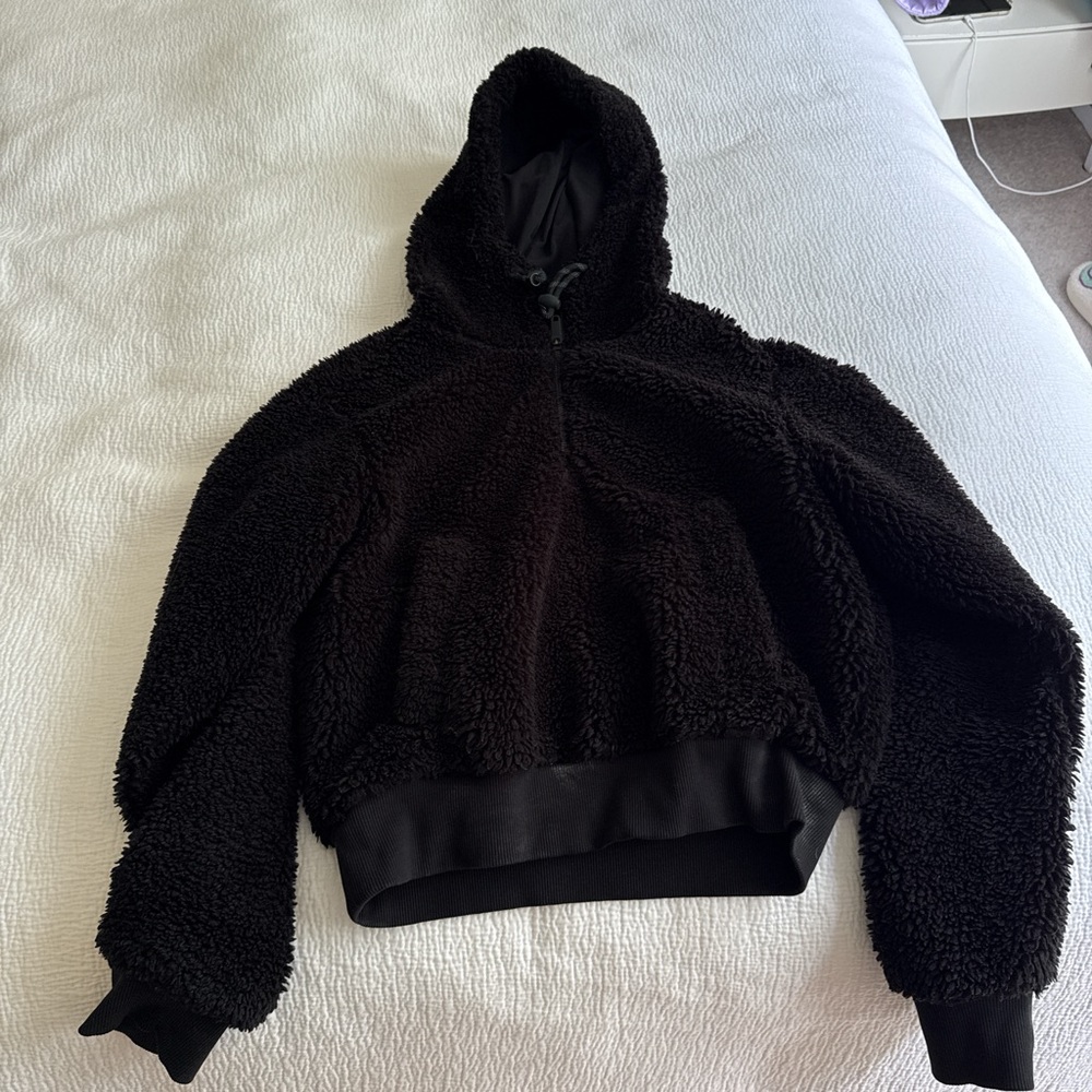 Cozy Black Lululemon Hoodie